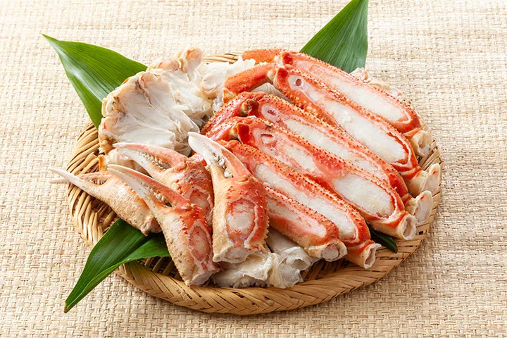 Extra large boiled red crab legs with shoulders 30-35 pieces (approx. 2kg)